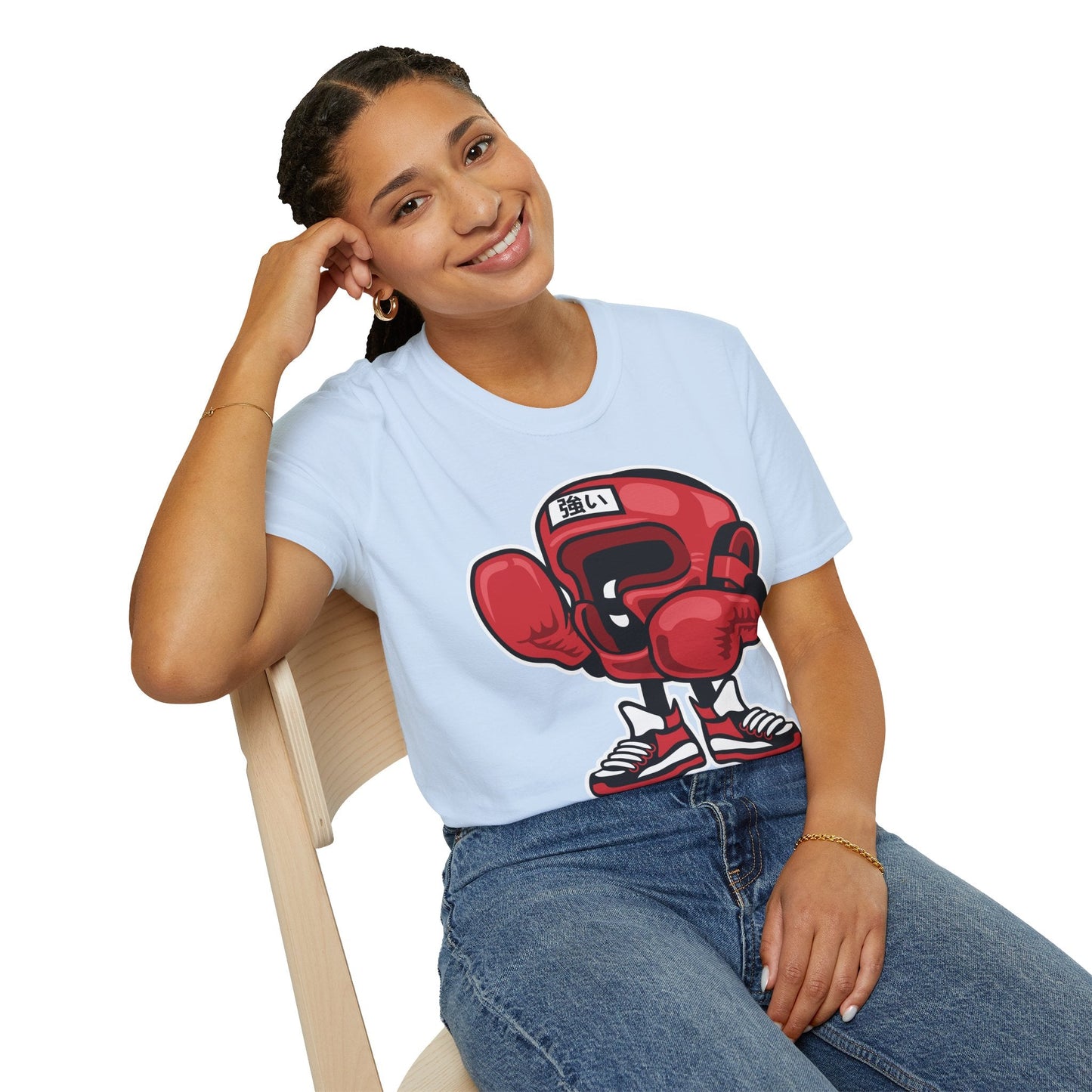 Cartoon T Shirt Unisex Short Sleeve Animation Tee Funny Graphic Tee Gildan Softstyle 64000 Cotton