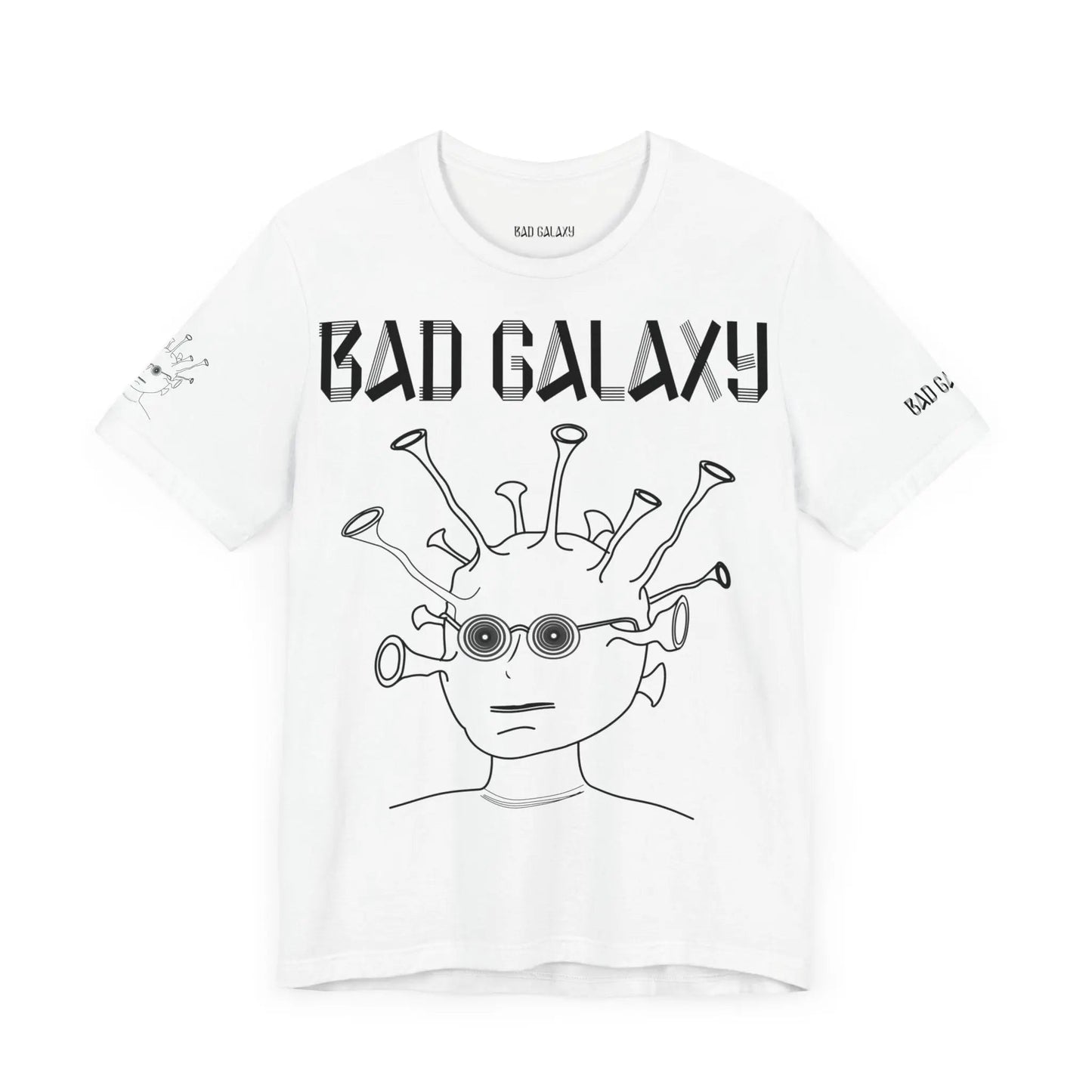 Alien Tee Shirt From Bad Galaxy Made To Order 100 Percent Cotton With Eco Friendly Inks