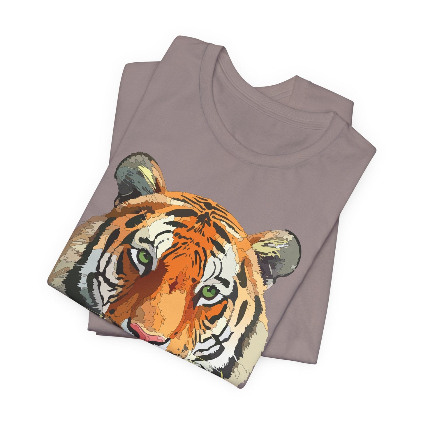 Unisex Animal Graphic Tee Shirt With Wildlife Art Design For Everyday Comfort Gildan 64000