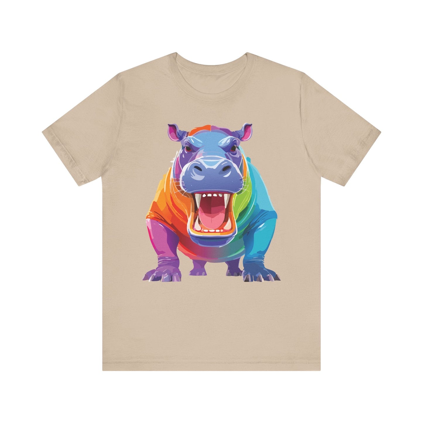 Unisex Animal Tee Shirt With Art Design Wild Animals Graphic Tee For Men Women All Sizes