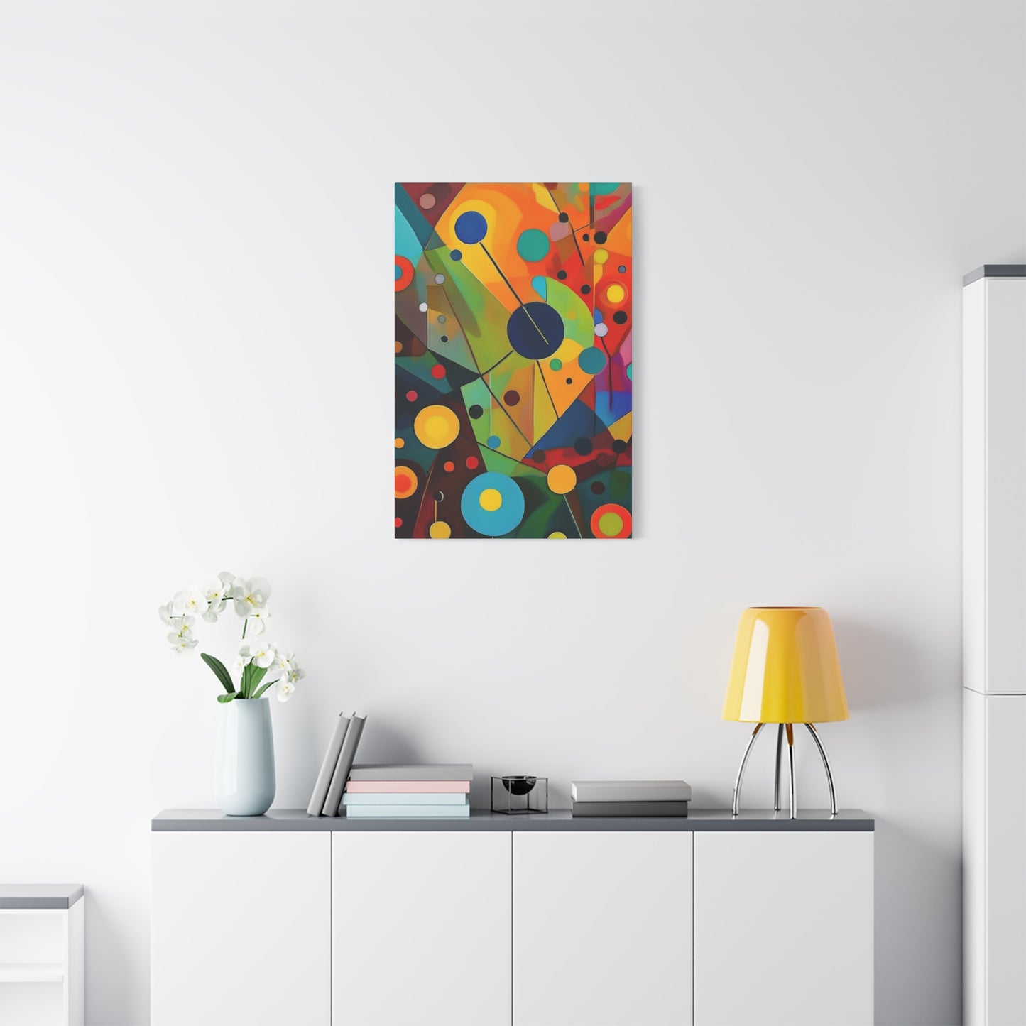 Abstract Oil Painting Print Canvas 20x24,20x30,24x30 24x32,24x36,30x40 32x48,36x48,40x60 Pine-Wood Inner Frame ABS-146