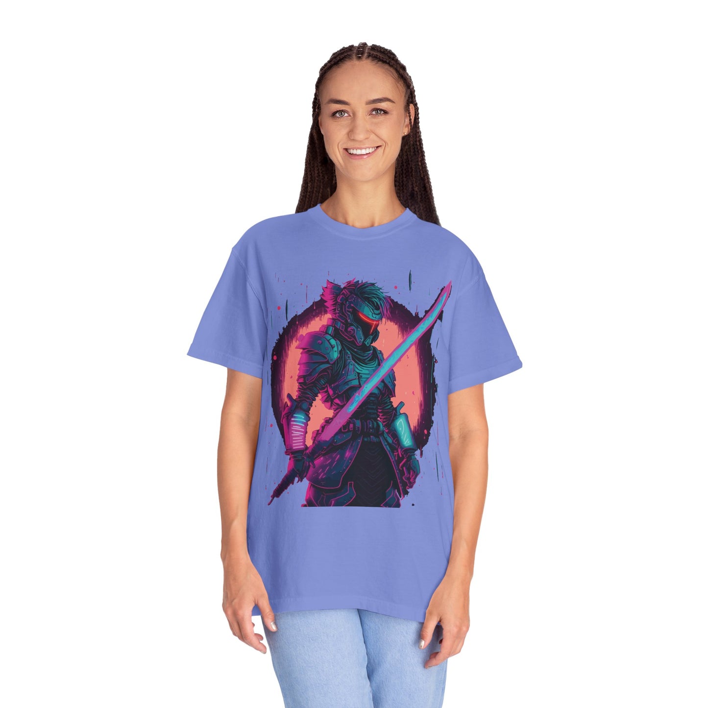 Unisex T-shirt with Knight in Armor