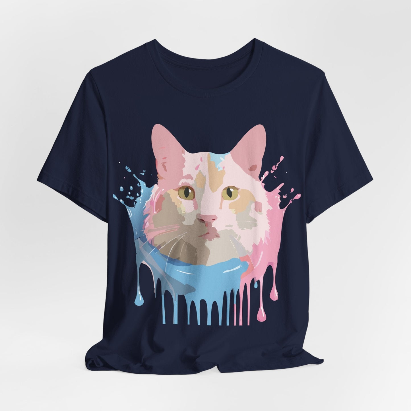 Cat Graphic Tee Unisex Shirt With Vintage Artwork From Adelpha
