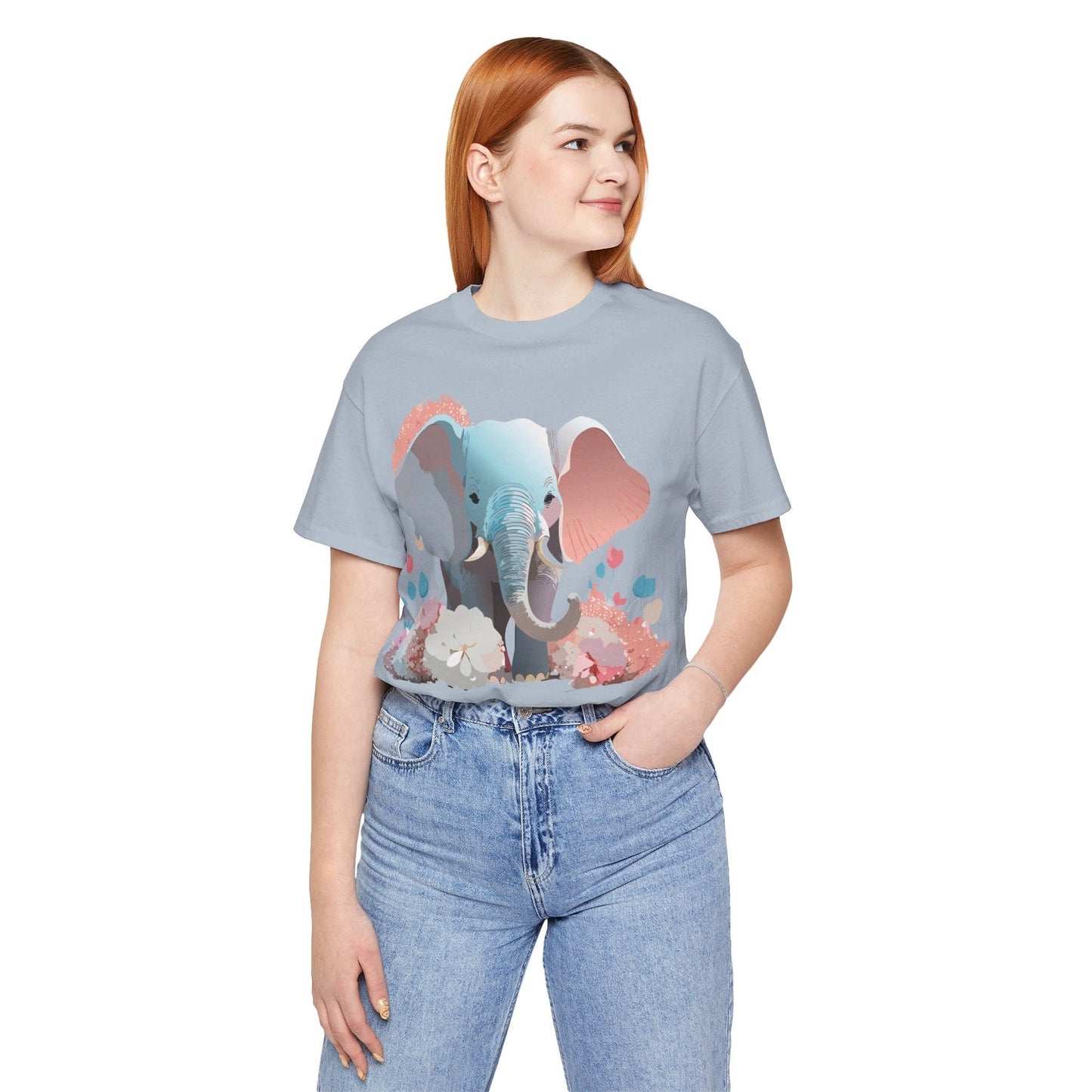 Elephant Graphic T Shirt By Adelpha Unisex Jersey Short Sleeve Artwork Tee Vintage Inspired