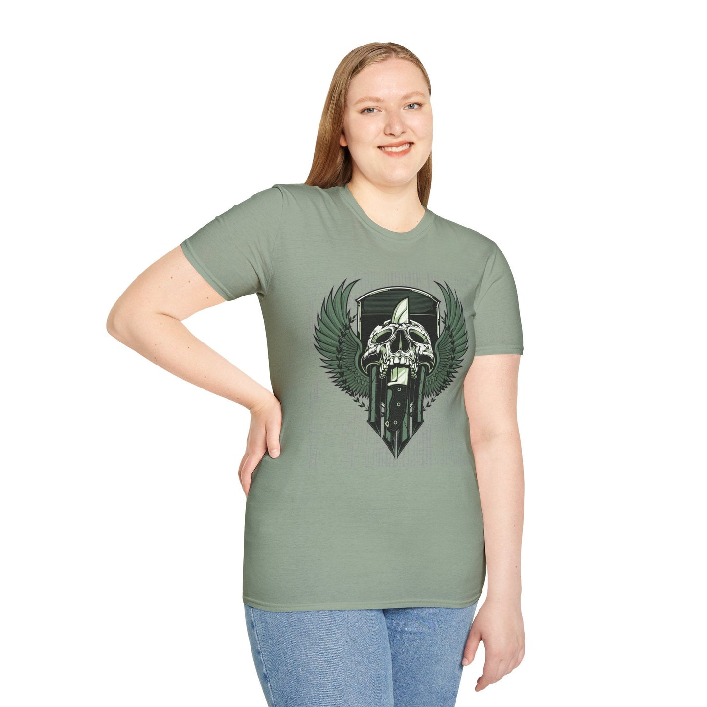 Art Graphic T Shirt Unisex Softstyle Gildan 64000 Cotton Tee With Graphic Design