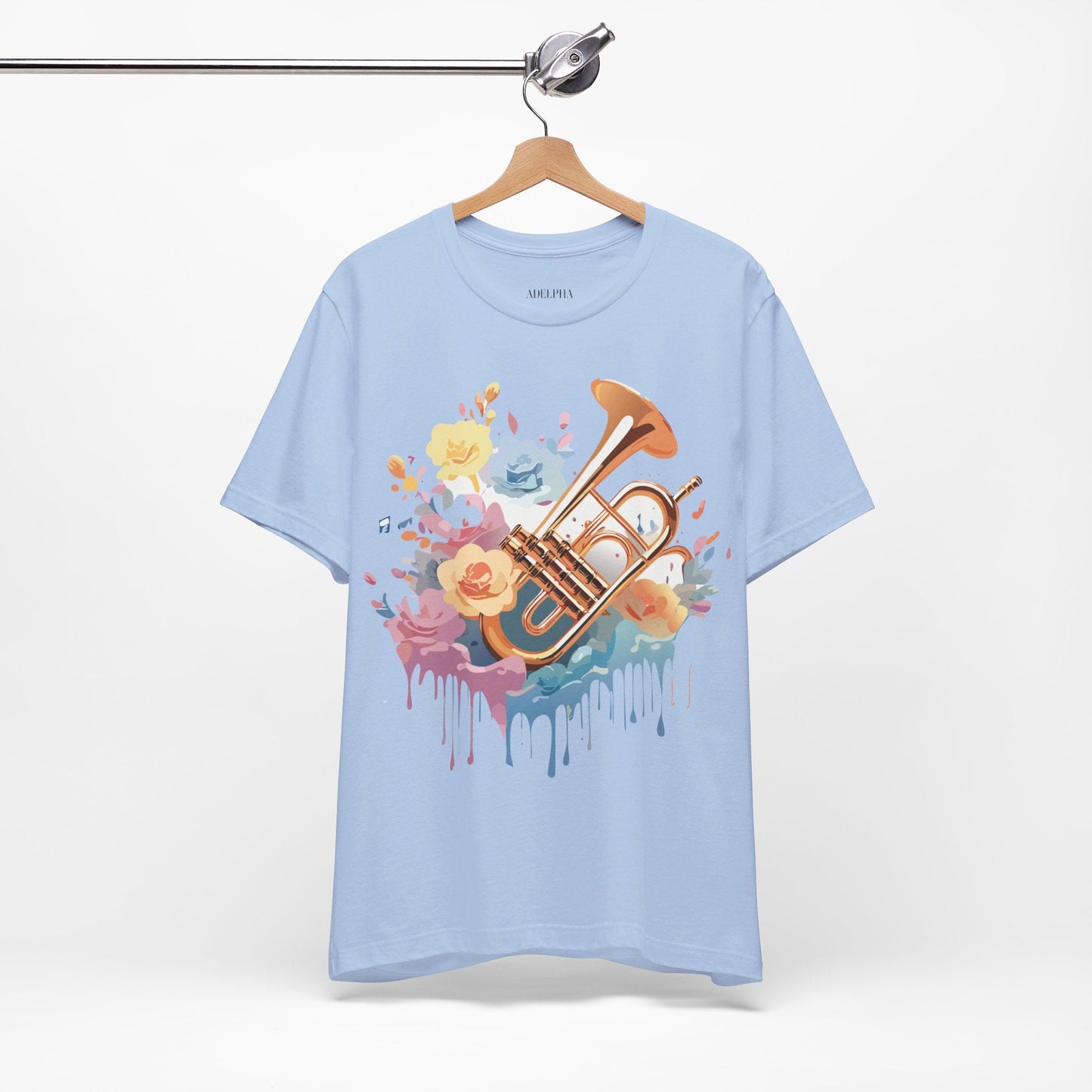 Music Graphic T Shirt Unisex Vintage Inspired Art Adelpha Tee Premium Short Sleeve
