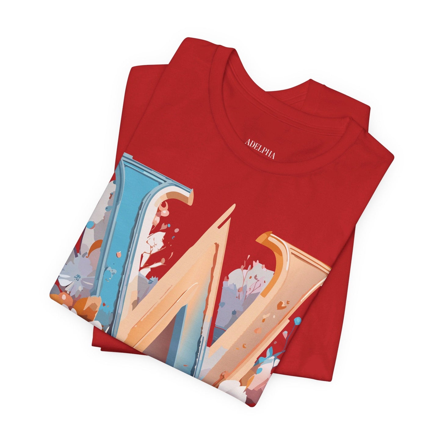Letter W Shirt Unisex Graphic Tee By Adelpha Featuring Vintage Artwork For Everyday Casual Wear