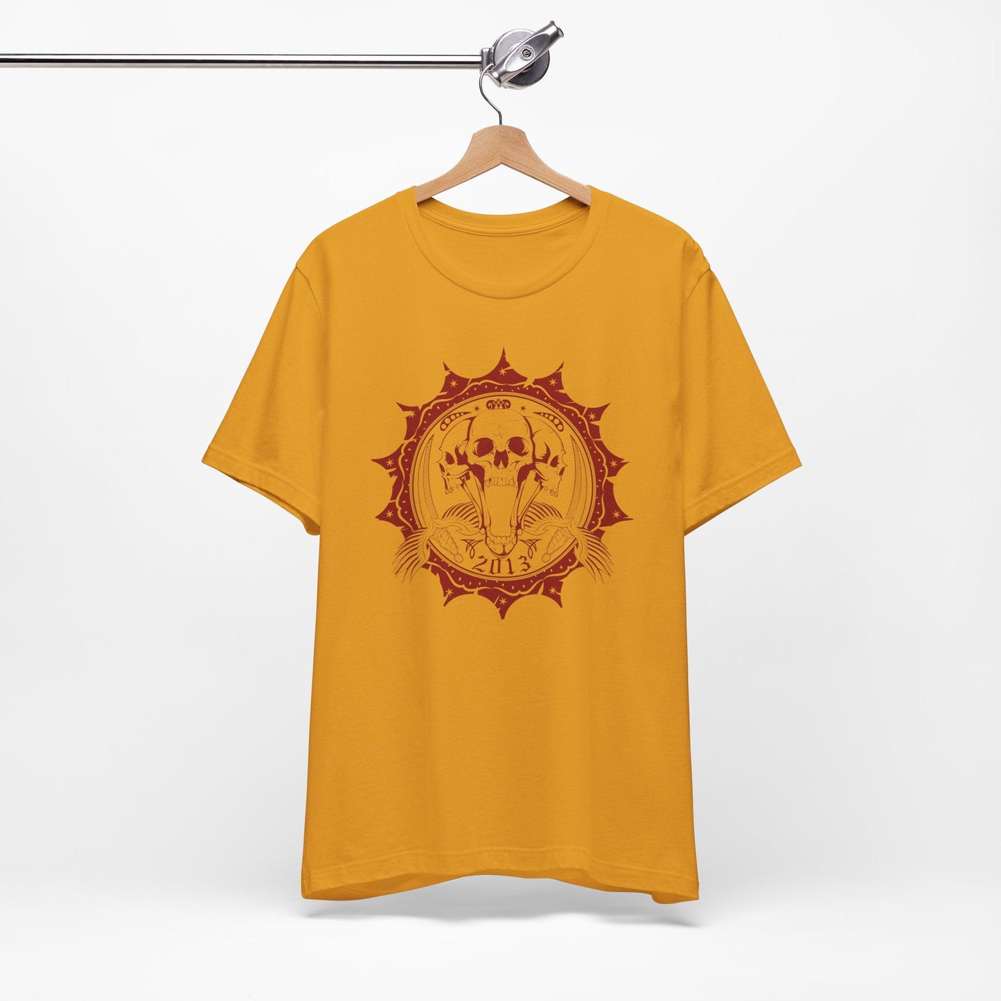 Skull Elephant Mandala Tee Boho Skull Graphic Shirt Art-51