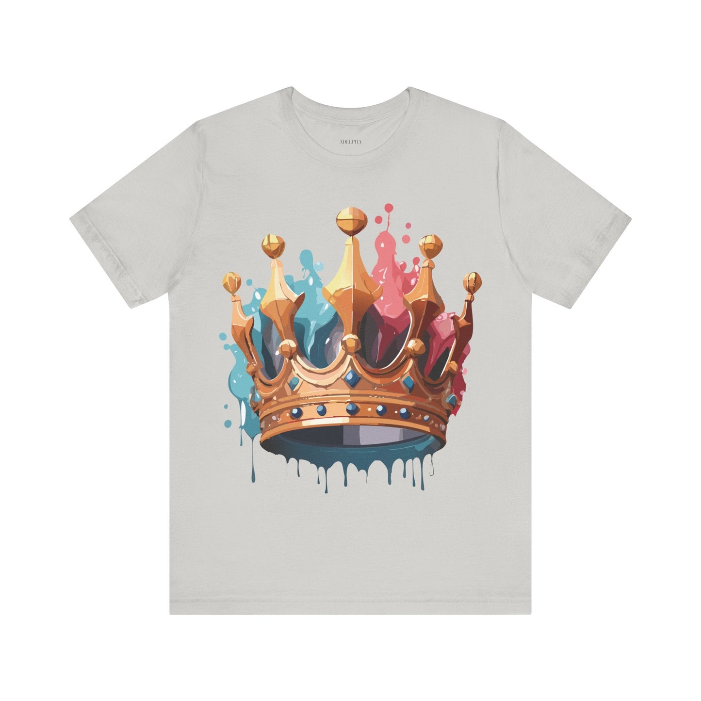Adelpha Crown Graphic Tee Unisex Vintage Inspired Art Design Short Sleeve Premium Quality