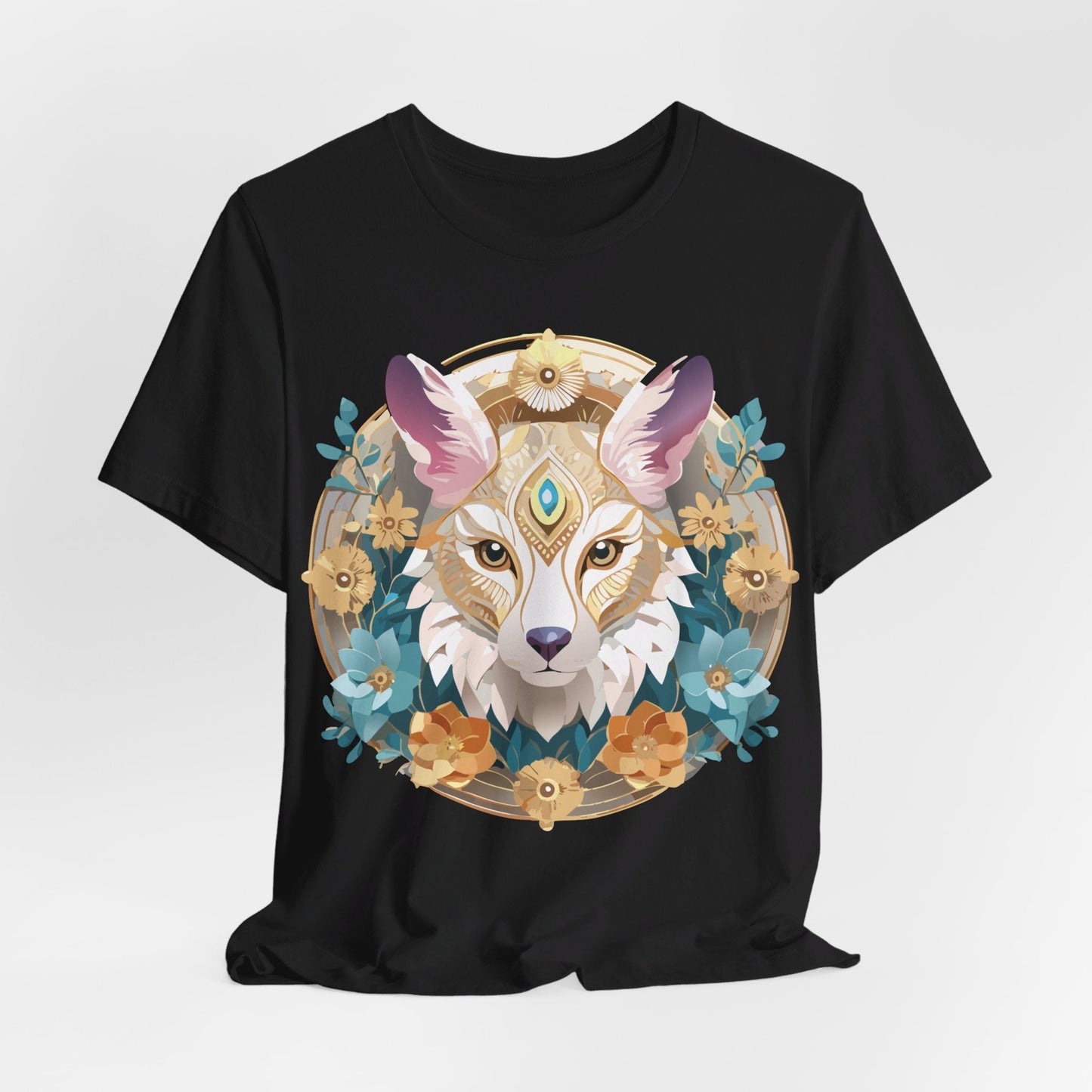 Medallion Graphic T Shirt Unisex Vintage Inspired Artwork By Adelpha Art Design Tee