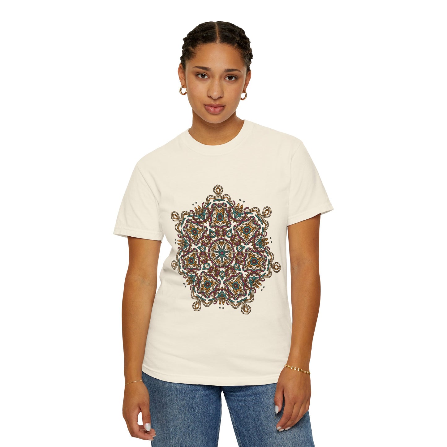 Unisex T-shirt with abstract print