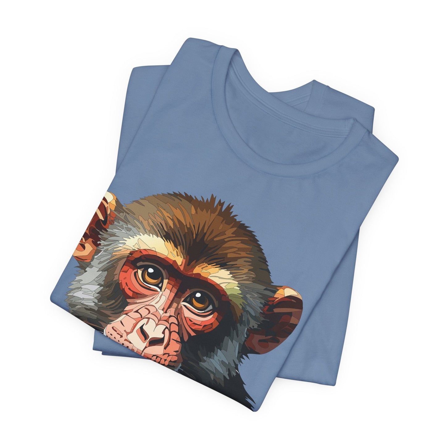 Unisex Animal Tee Shirt With Art Design Wildlife Graphic Gildan Softstyle 64000 Shirt