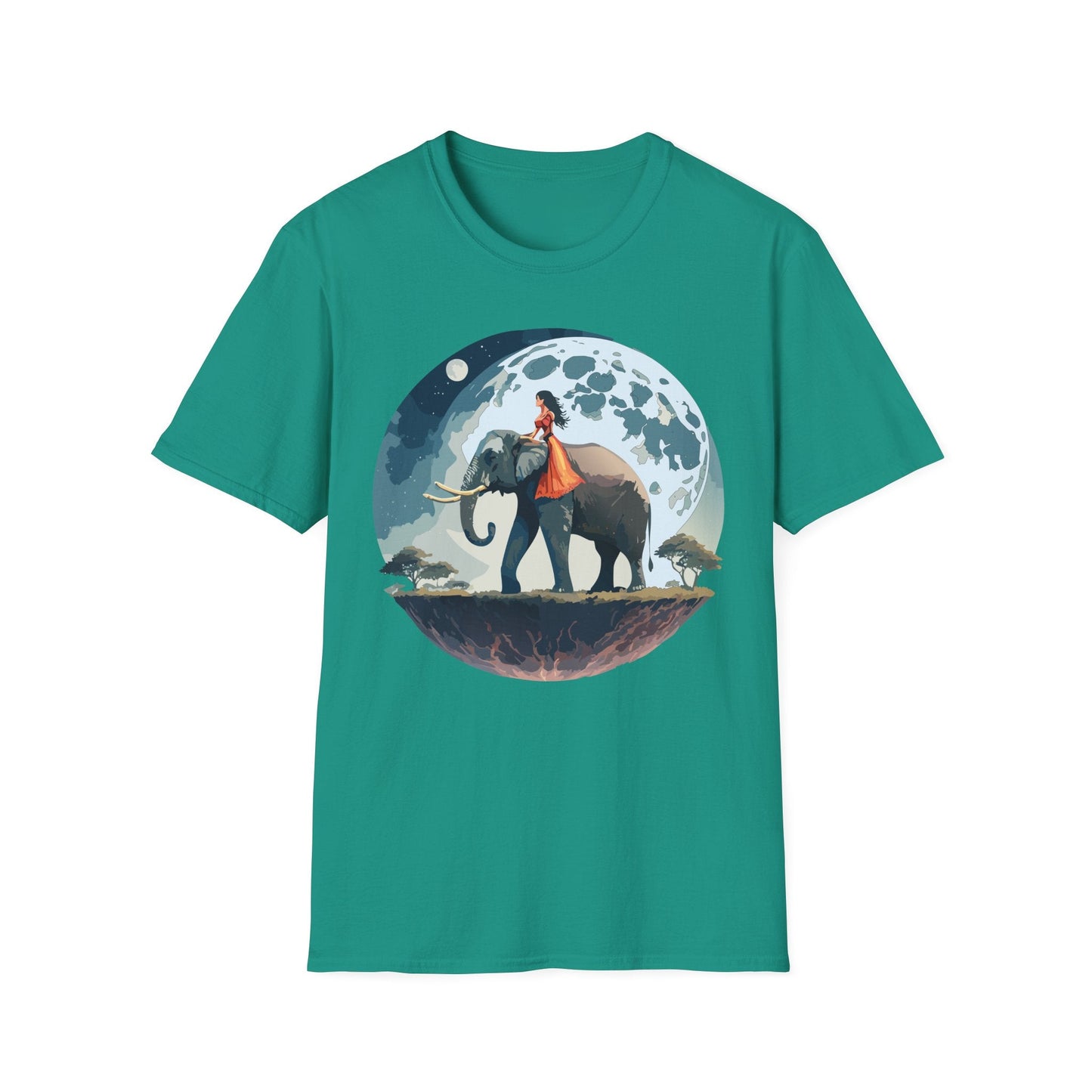 Womens Graphic T Shirt Art Design Tee SoftStyle Gildan 64000 100 Percent Ring Spun Cotton Comfort