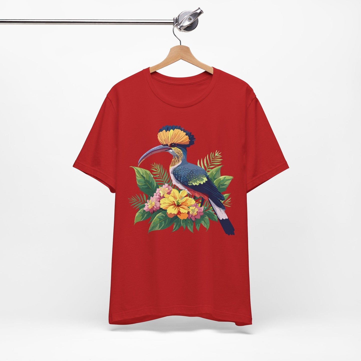 Unisex Animal Tee Shirt With Art Design Wild Animals Short Sleeve Jersey Tee For Everyday