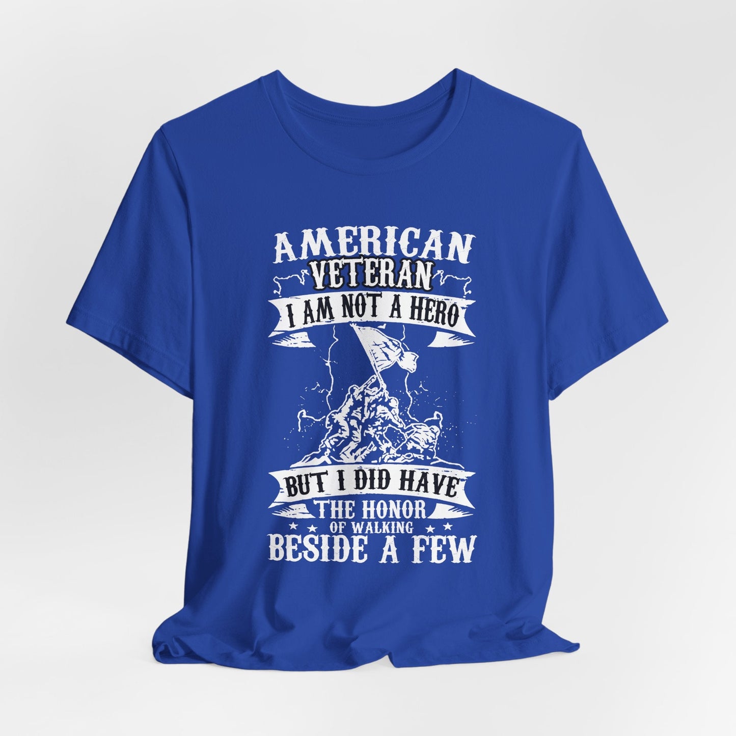 Army Veteran Patriotic Graphic Design Unisex Cotton T-Shirt v53