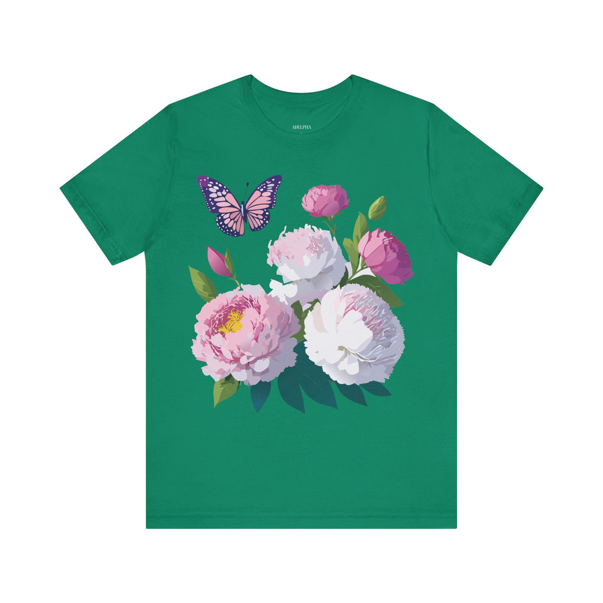 Floral Graphic Tee Shirt - Bella+Canvas Unisex 100 Cotton 40