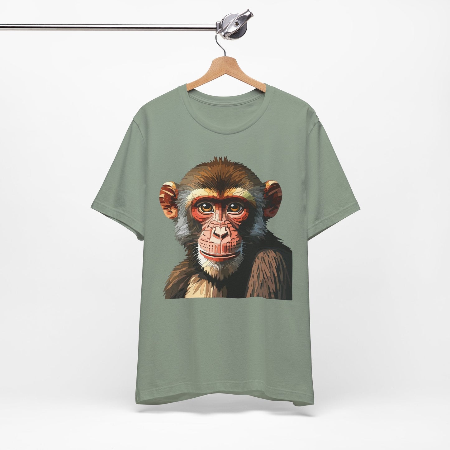 Unisex Animal Tee Shirt With Art Design Wildlife Graphic Gildan Softstyle 64000 Shirt