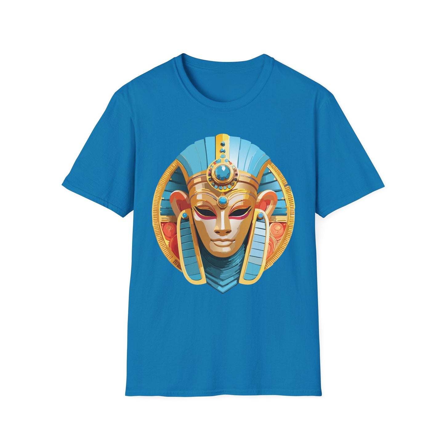 Mask Tee Shirt Unisex Softstyle Short Sleeve Art Design T Shirt 100 Percent Ring Spun Cotton