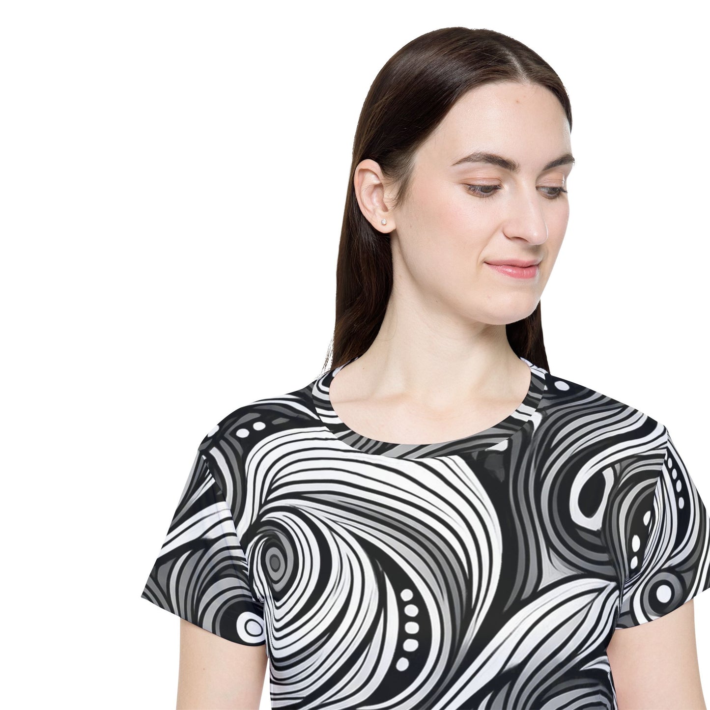 Abstract Print Shirt