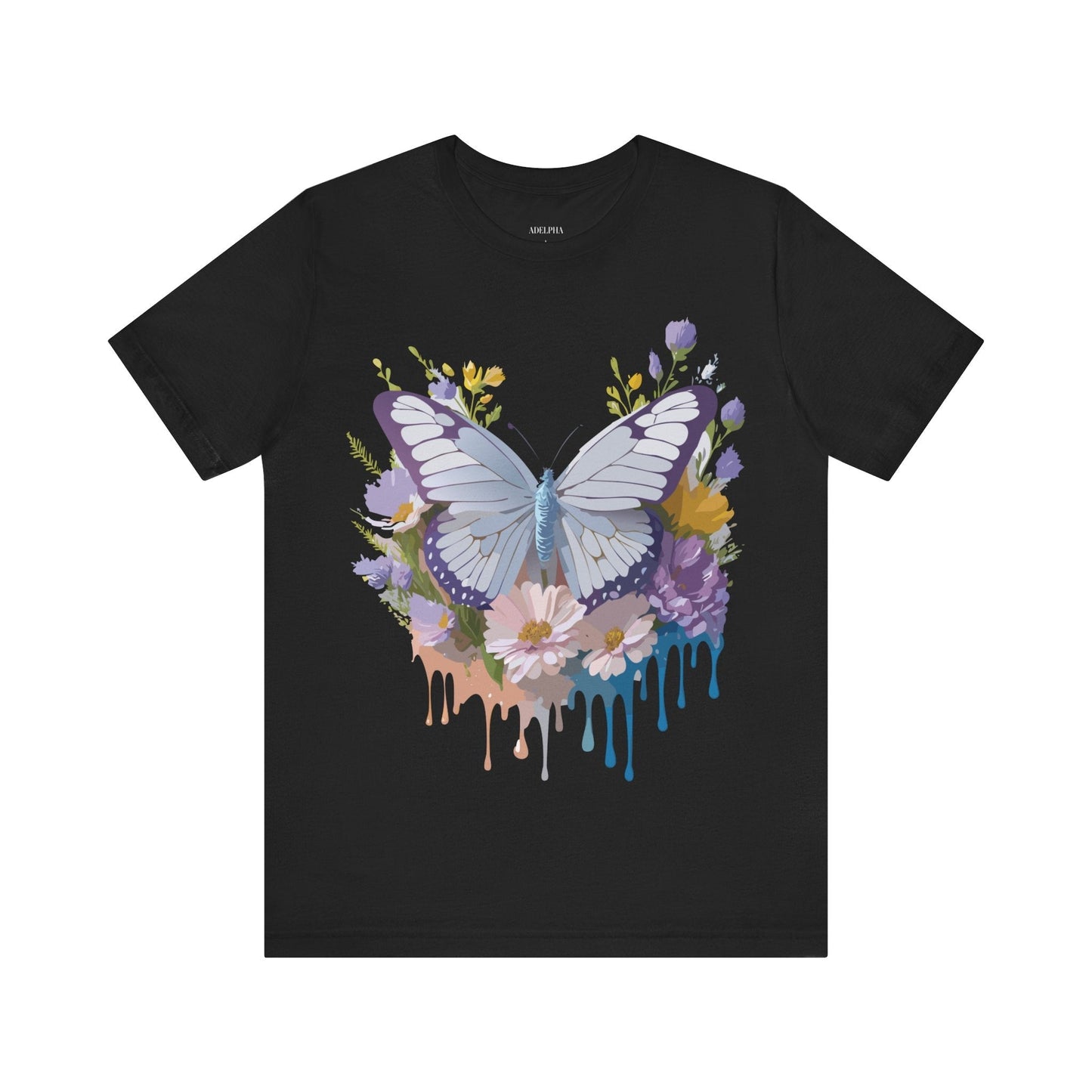 Butterfly Graphic Tee Unisex Jersey Short Sleeve From Adelpha Art Design