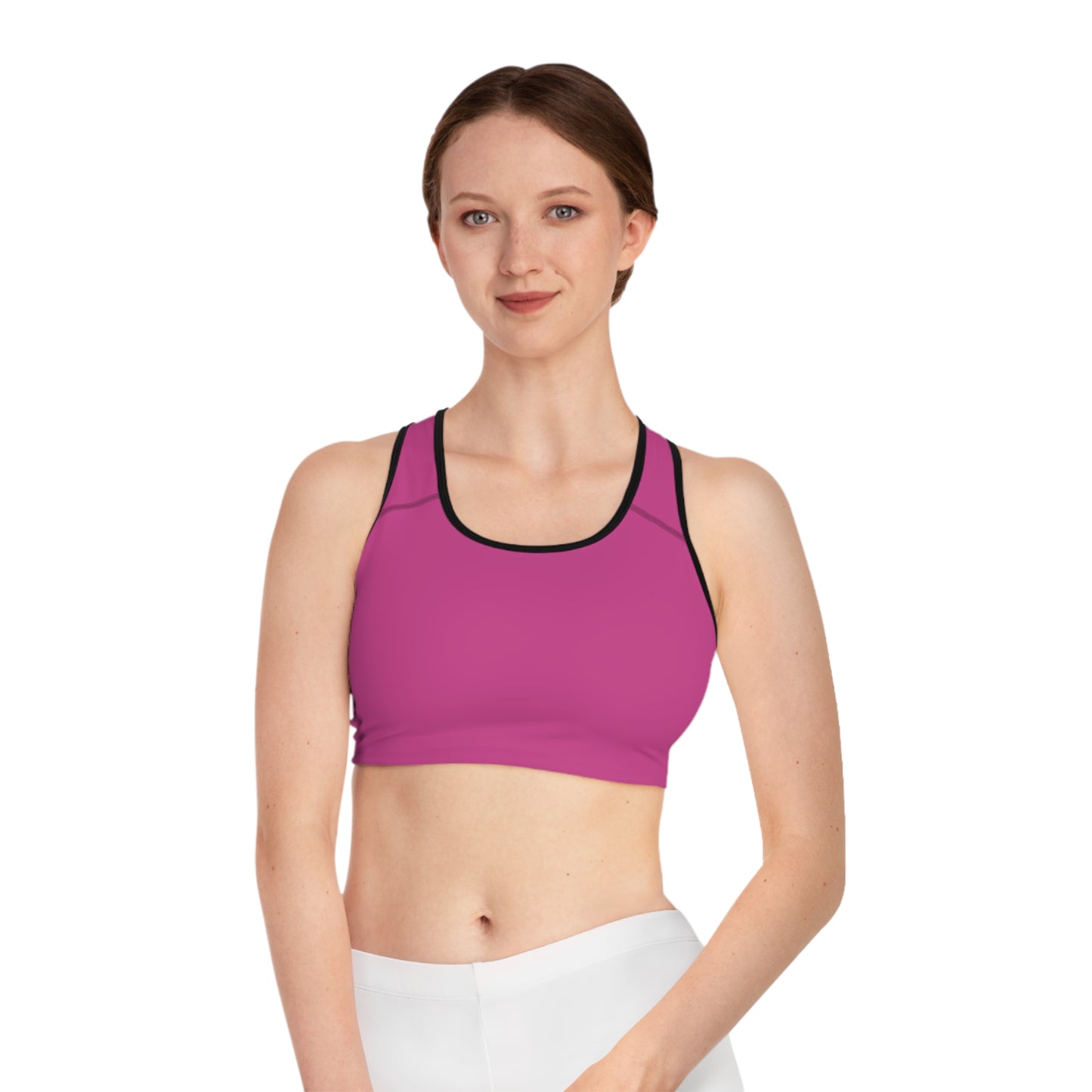 Pink Color Sports Bra, Pink Sports Bra 5