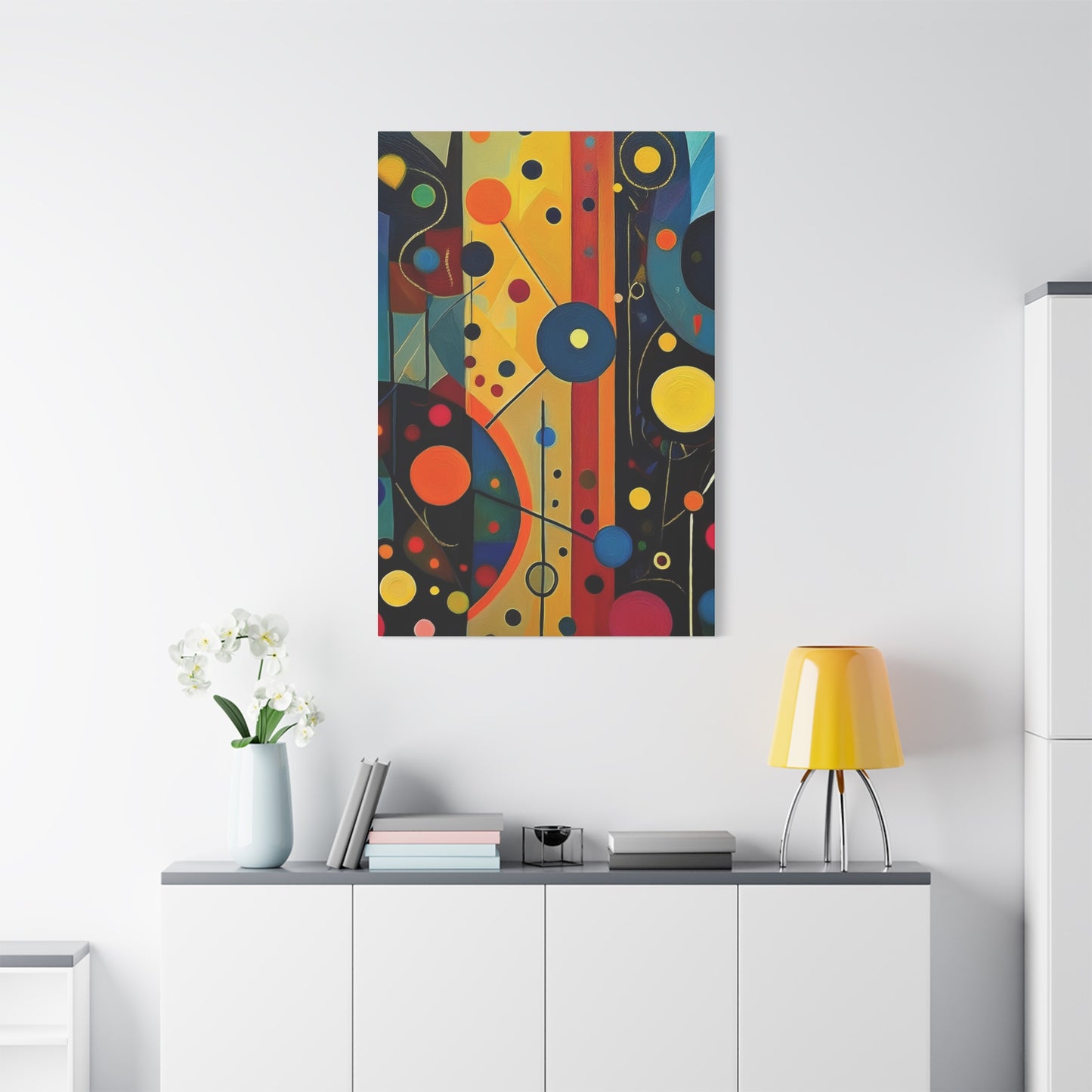 Abstract Oil Painting Print Canvas 20x24,20x30,24x30 24x32,24x36,30x40 32x48,36x48,40x60 Pine-Wood Inner Frame ABS-147
