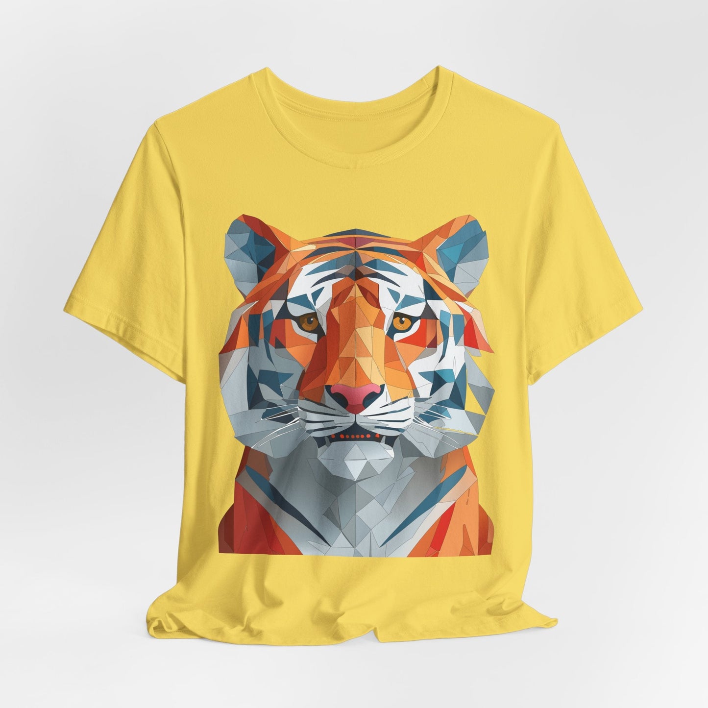 Unisex Animal Shirt With Art Design And Wildlife Theme Short Sleeve Tee For Everyday Wear