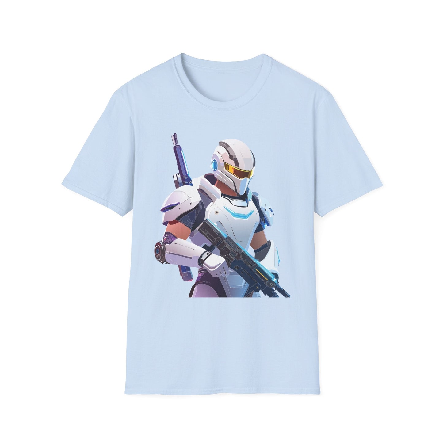 Robocop T Shirt Unisex Softstyle 64000 Gildan 100 Percent Ring Spun Cotton Graphic Tee