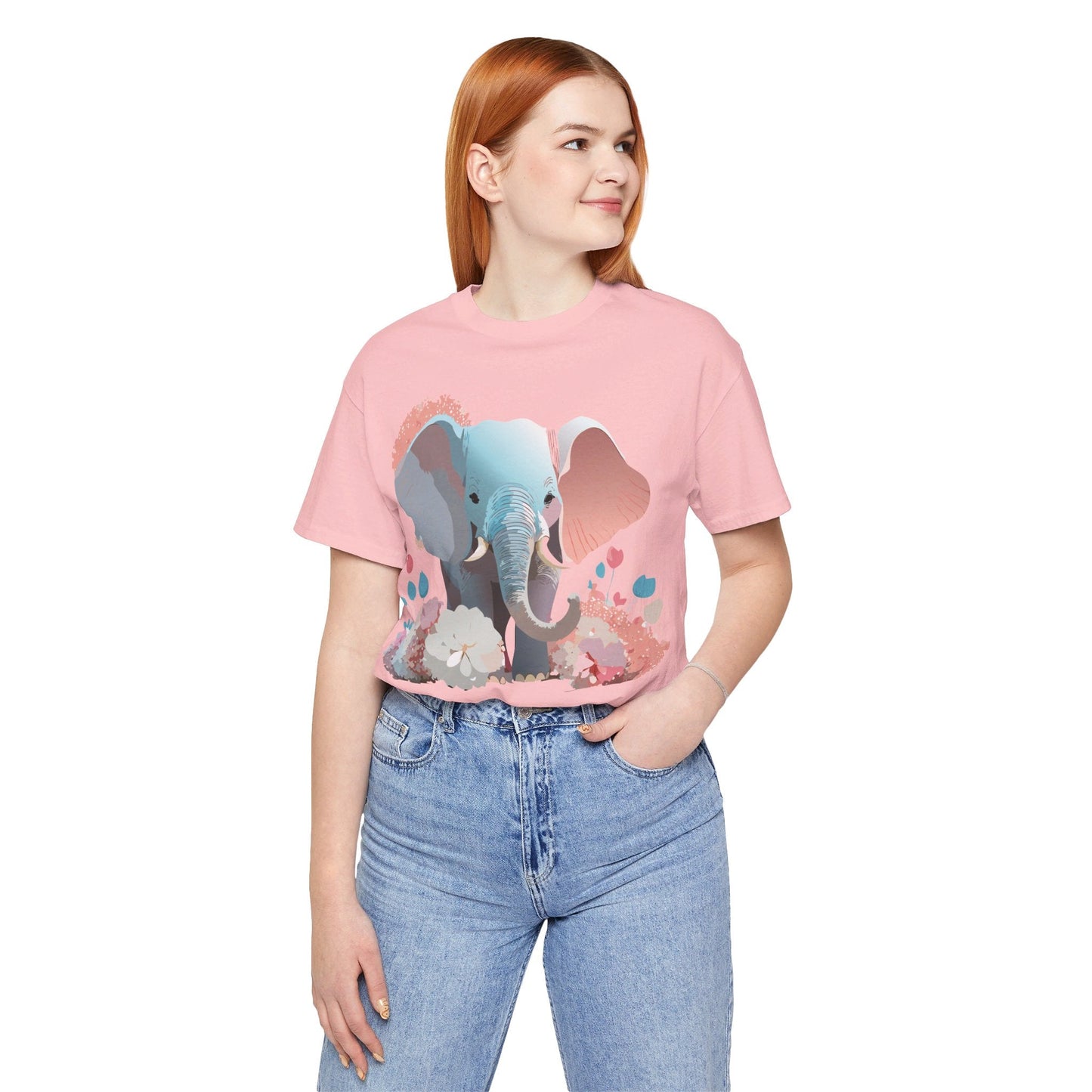 Elephant Graphic T Shirt By Adelpha Unisex Jersey Short Sleeve Artwork Tee Vintage Inspired