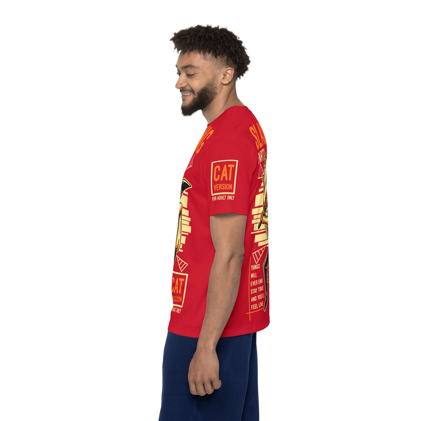 54-Be Fun Graphic T-Shirt, Art Design Poly Shirt, All Over Print Graphic Tee, Monsters T-Shirt, Cartoon Tees