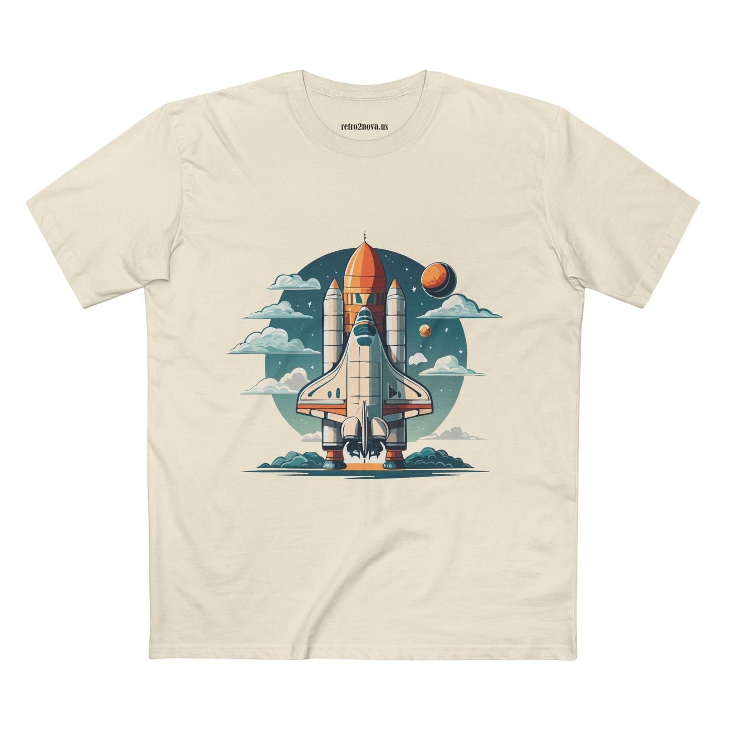 Cosmos Shirt Unisex Premium Cotton Tee With Original Art Design By Retro2Nova CS1