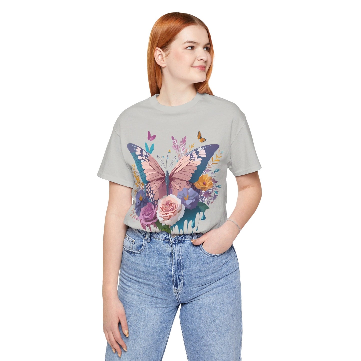 Butterfly Graphic Tee Unisex Short Sleeve Artwork By Adelpha