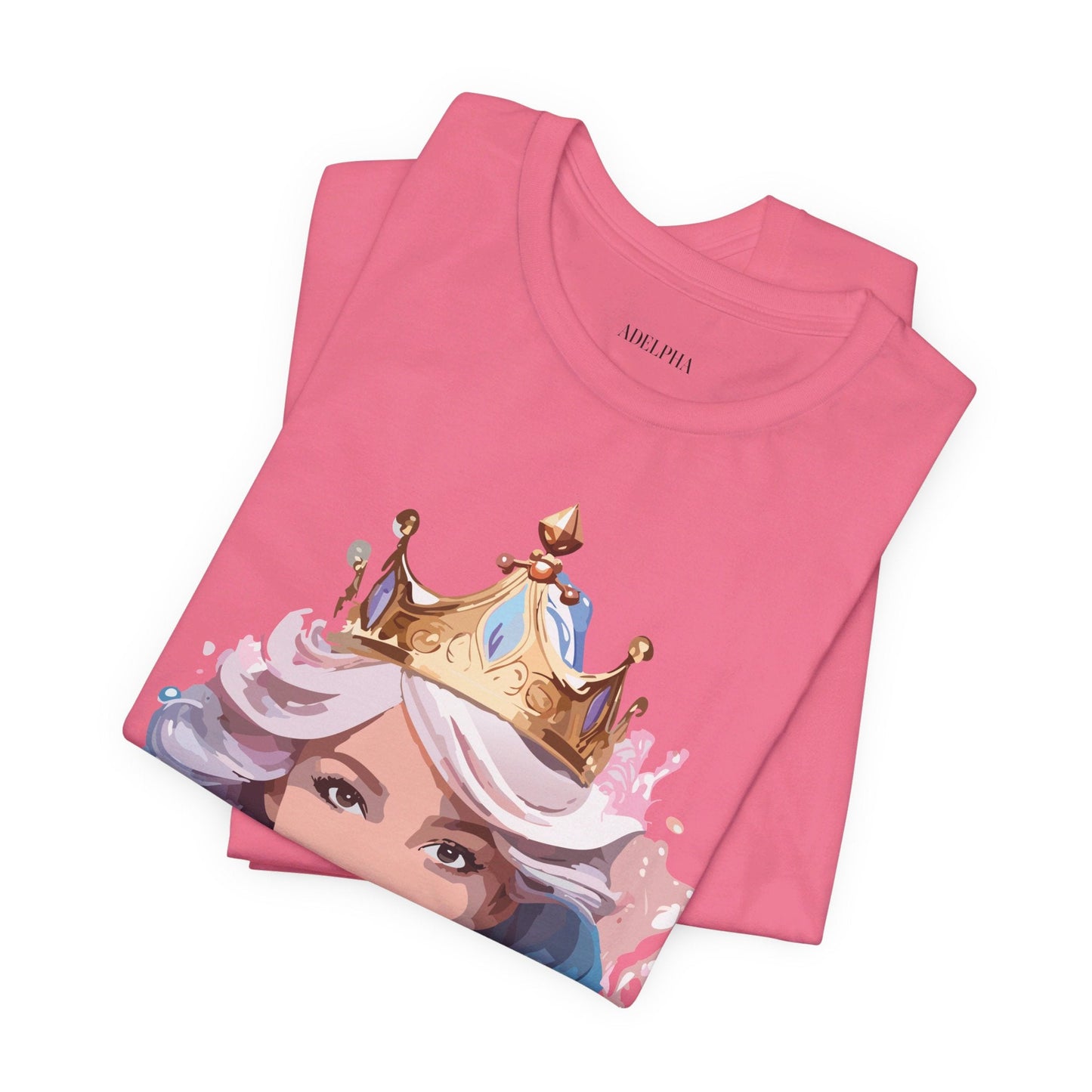 Queen Graphic Tee From Adelpha Vintage Inspired Art Design Unisex Jersey Short Sleeve