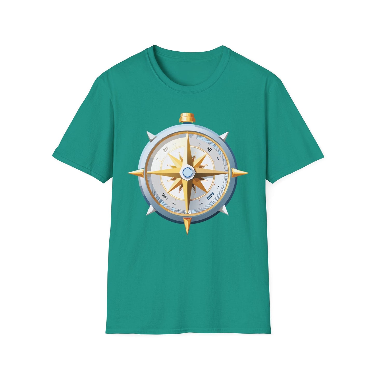 Compass Navigator Graphic Tee Unisex 100 Cotton 15