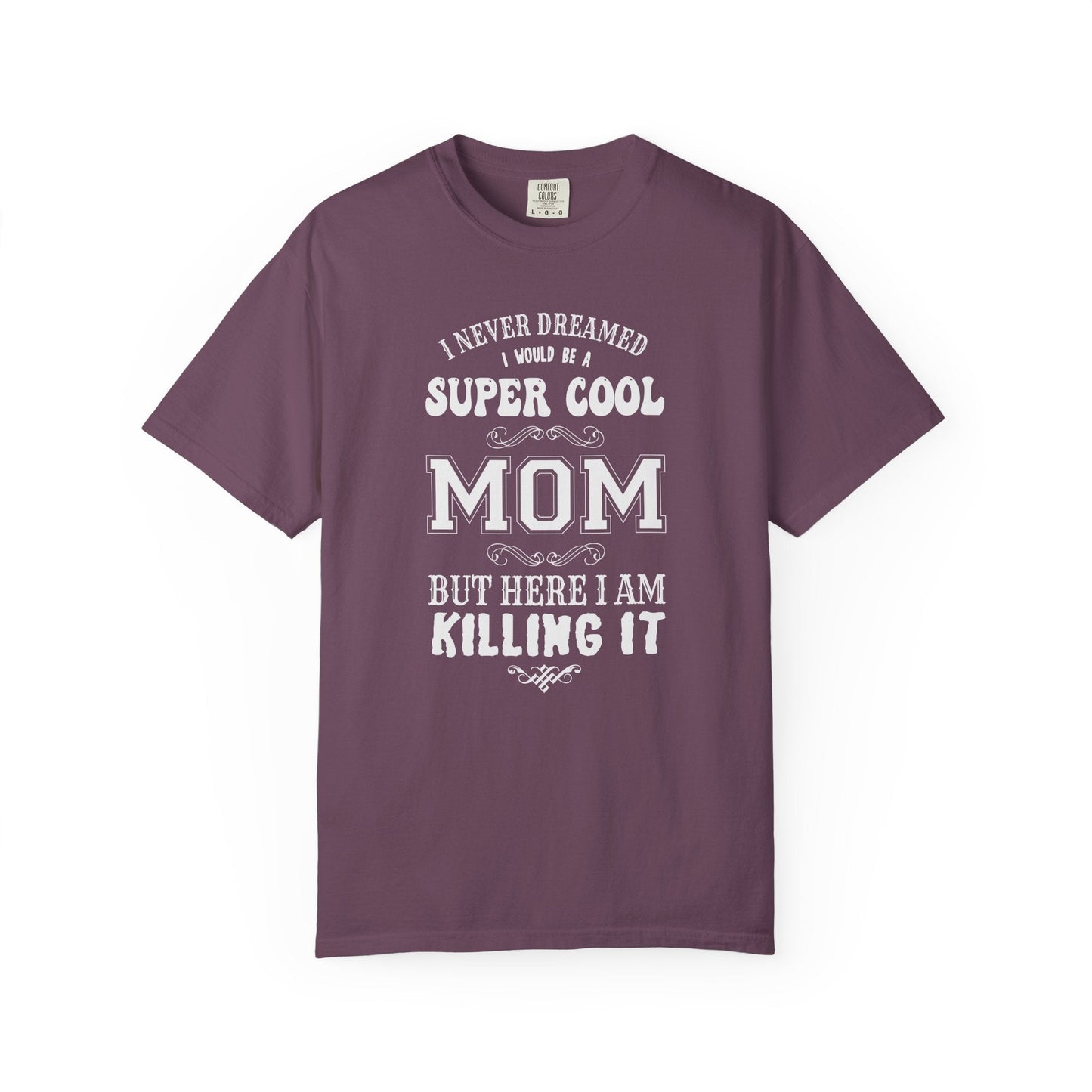 Mom T-shirt Mother's Day Mama Tee Unisex Comfort Colors Garment-Dyed Cotton h36