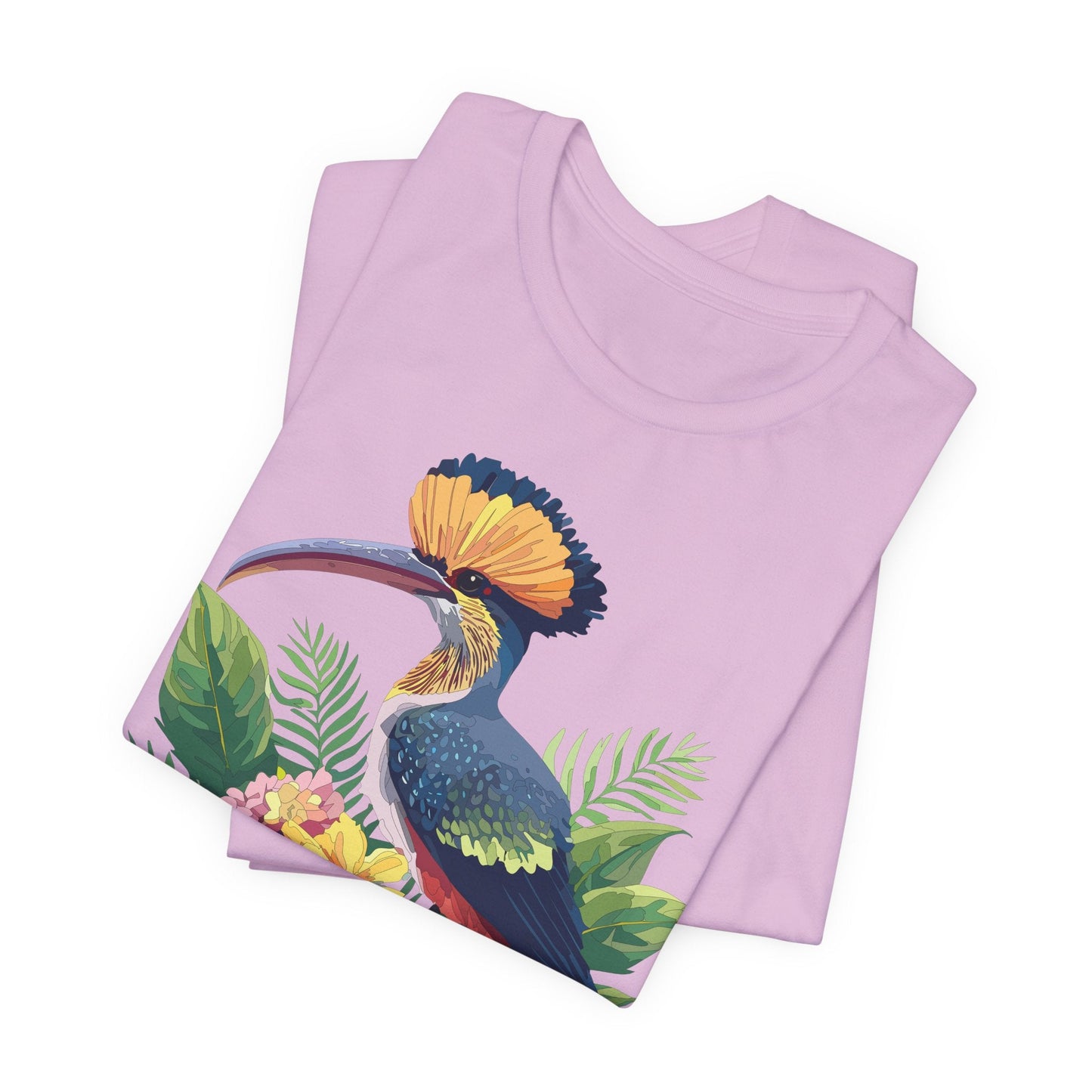 Unisex Animal Tee Shirt With Art Design Wild Animals Short Sleeve Jersey Tee For Everyday
