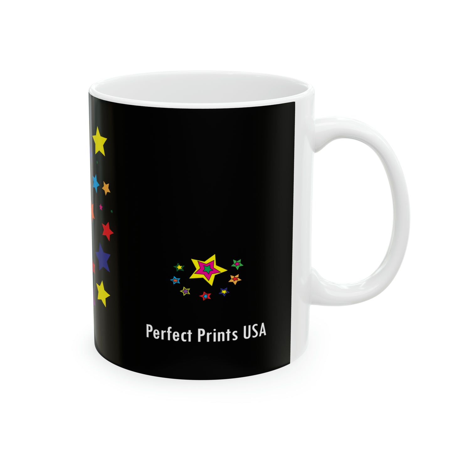 Coffee & Tea Mug with Stars print