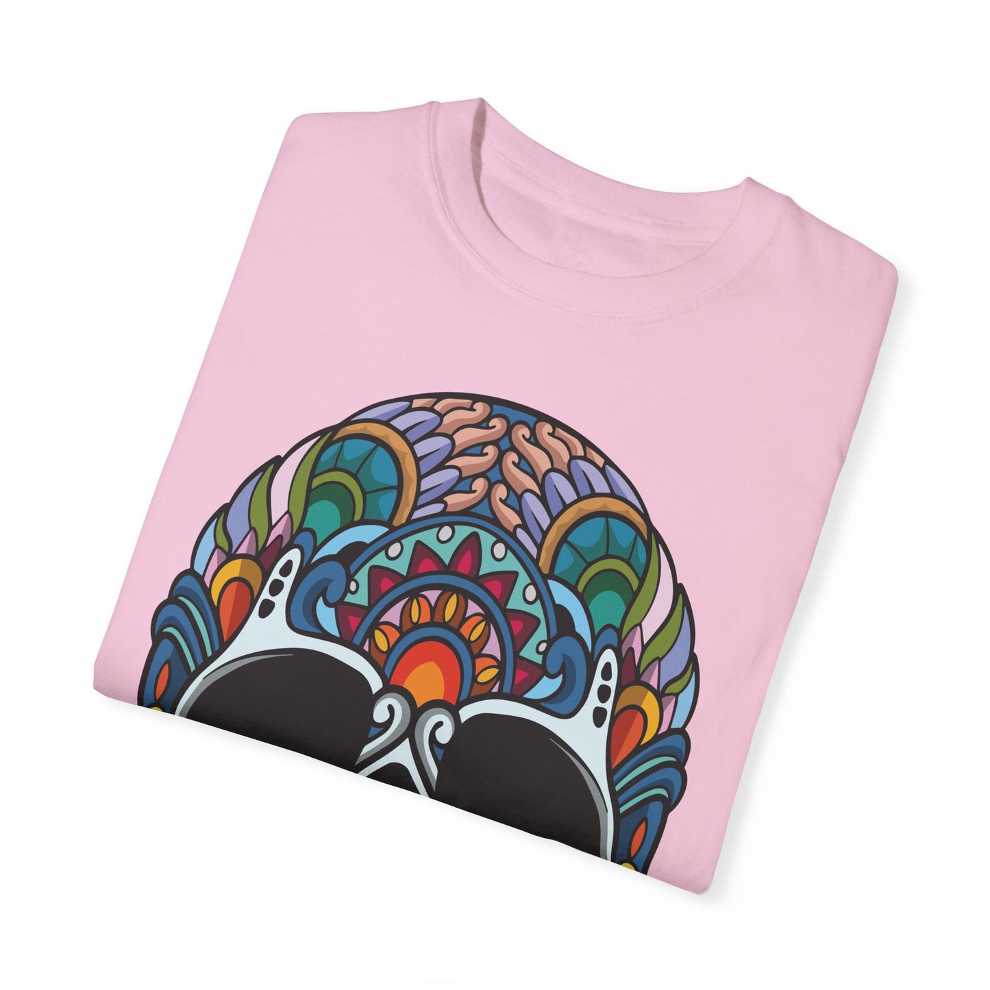 Unisex Cotton Tee Shirt with Skull