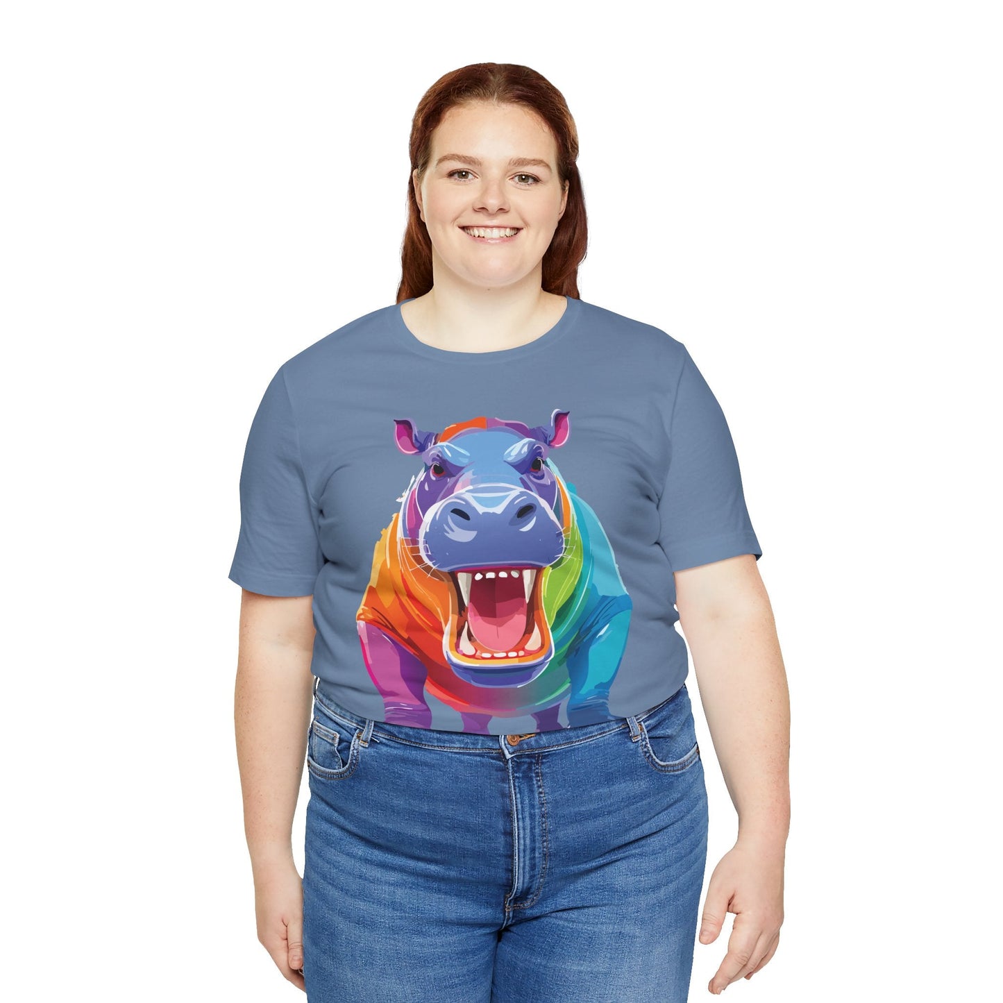 Unisex Animal Tee Shirt With Art Design Wild Animals Graphic Tee For Men Women All Sizes