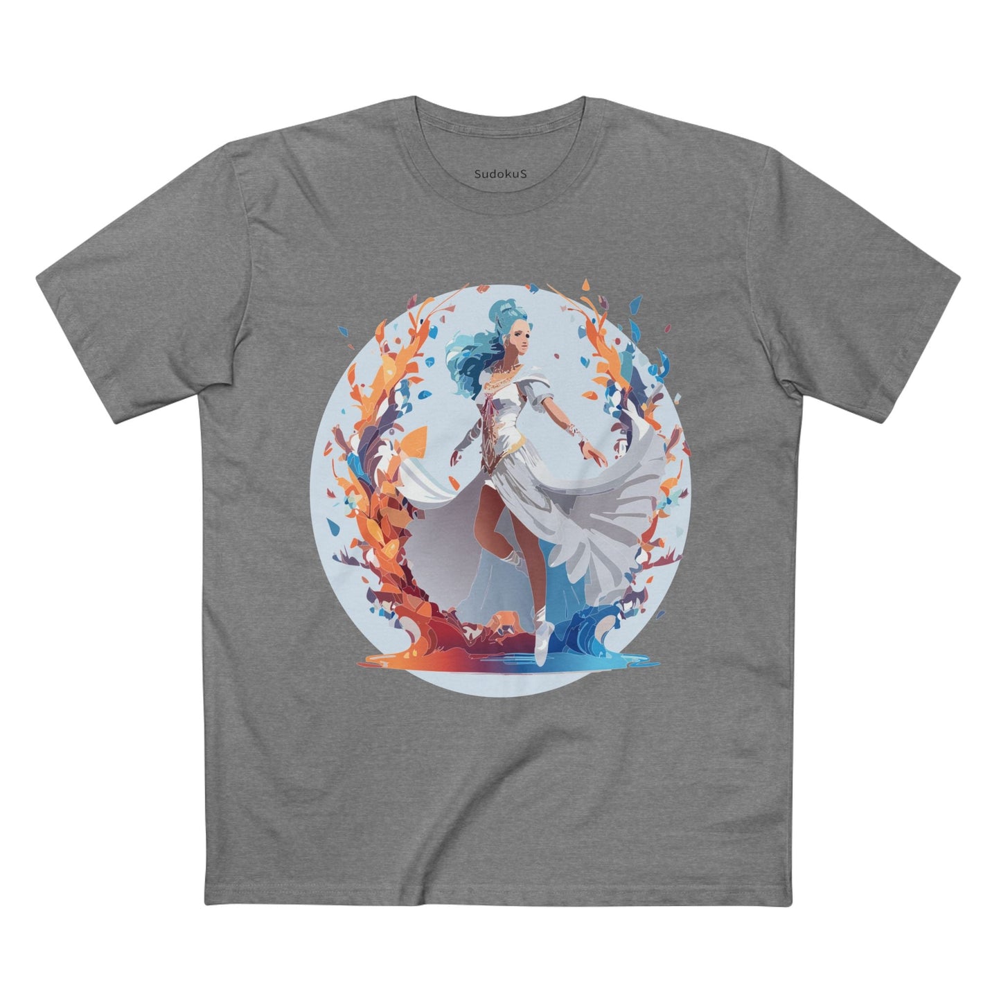 Dancer Graphic Unisex 100 Cotton Staple Tee 16