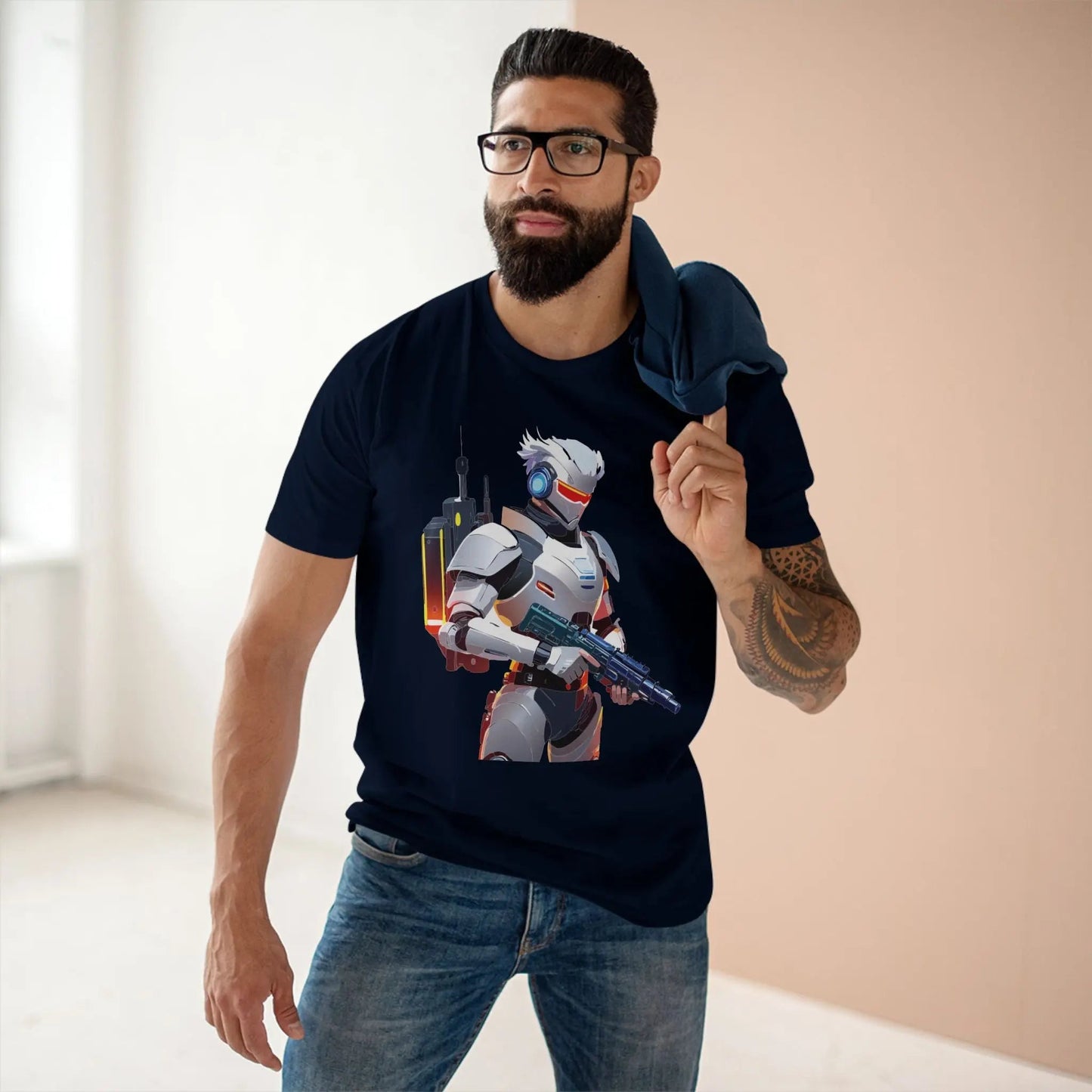 Robocop Graphic Unisex 100 Cotton Staple Tee 1