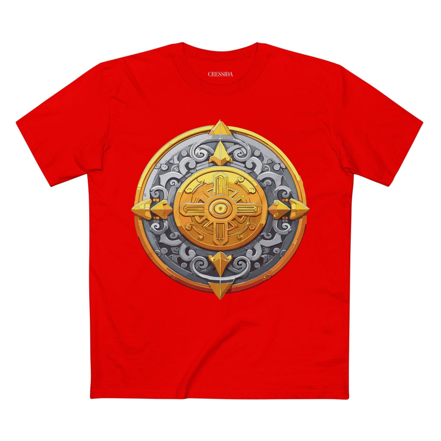 Antique Gold Coin Graphic Design T-Shirt Unisex 100 Cotton With Golden Print Artwork Tee 20
