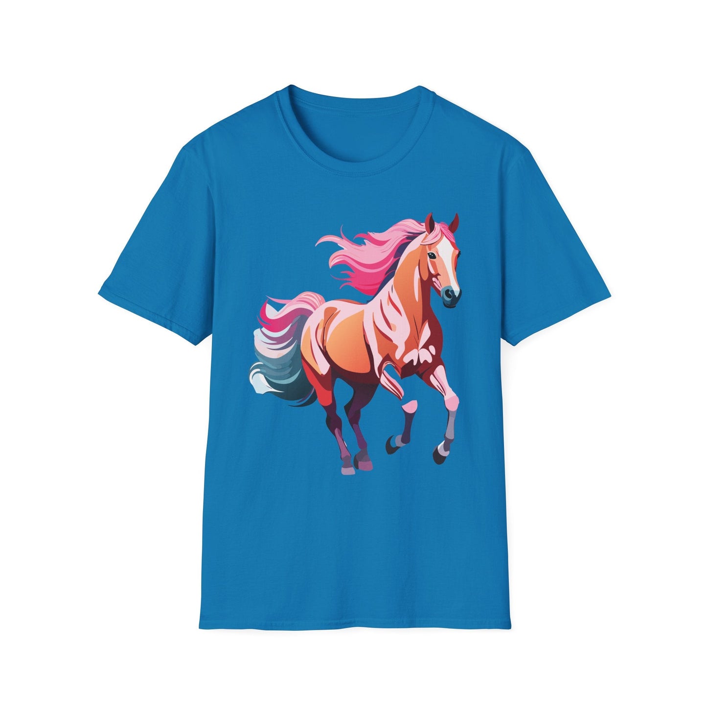 Horse Shirt Gildan Softstyle Tee Unisex 100 Percent Ring Spun Cotton