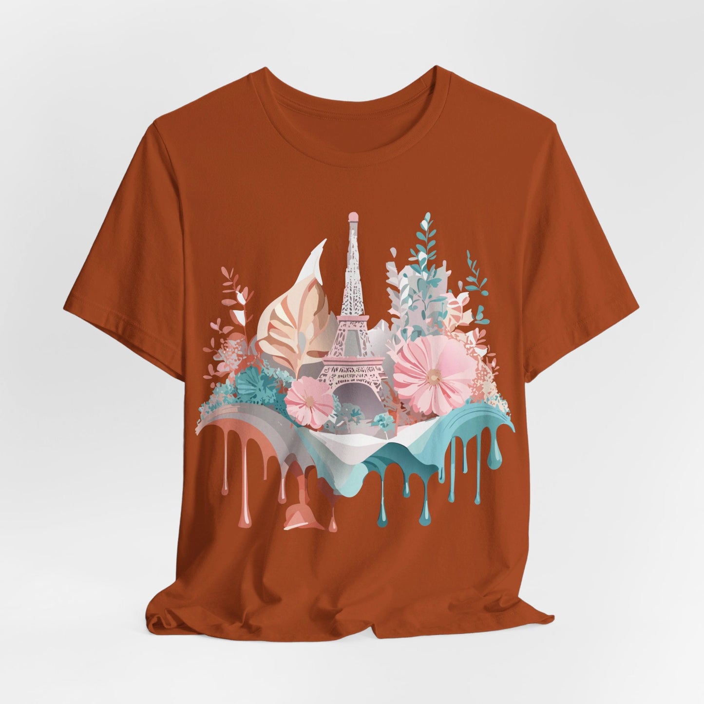 Unisex Paris Graphic T Shirt By Adelpha Vintage Inspired Art Tee Short Sleeve Casual Wear