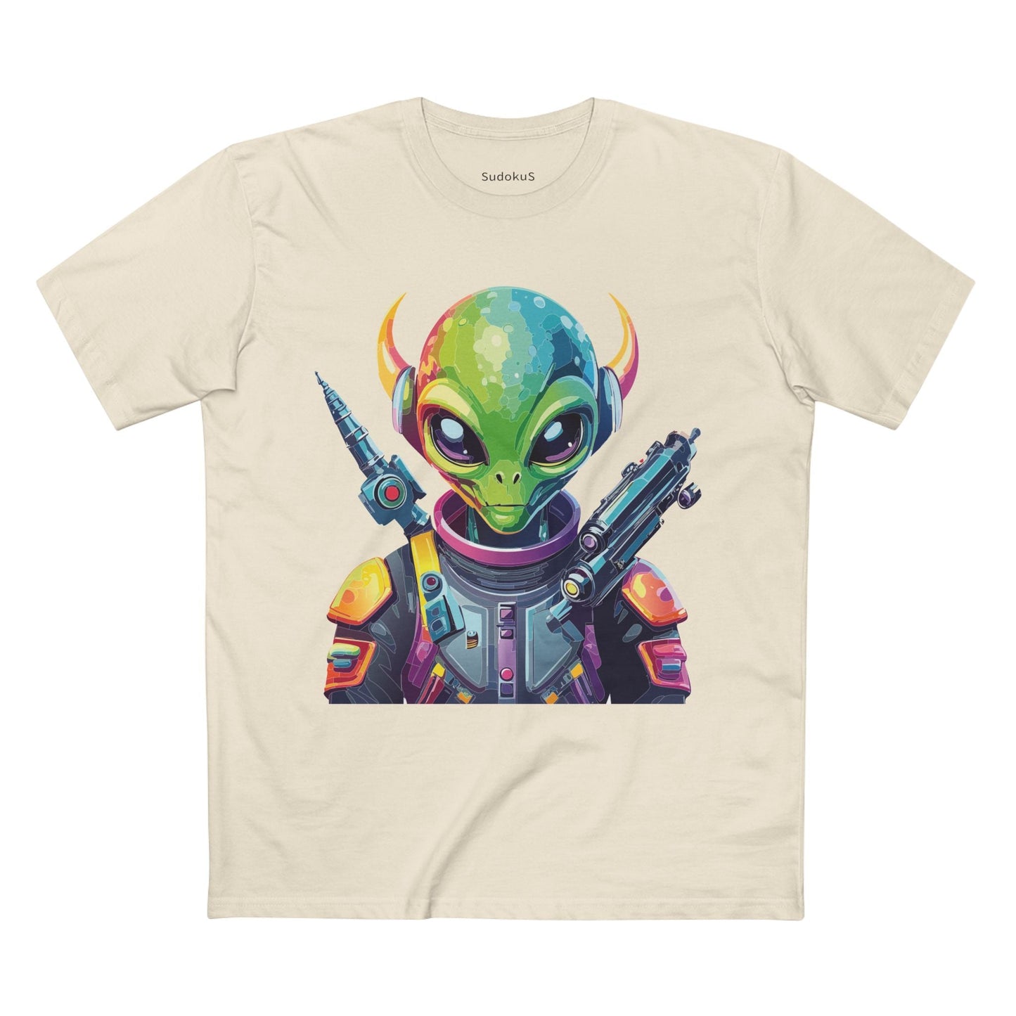 Aliens Graphic Unisex 100 Cotton Staple Tee 61