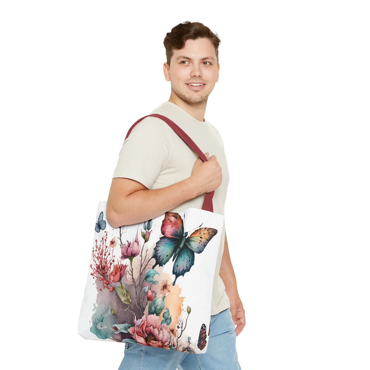Butterfly Canvas Tote