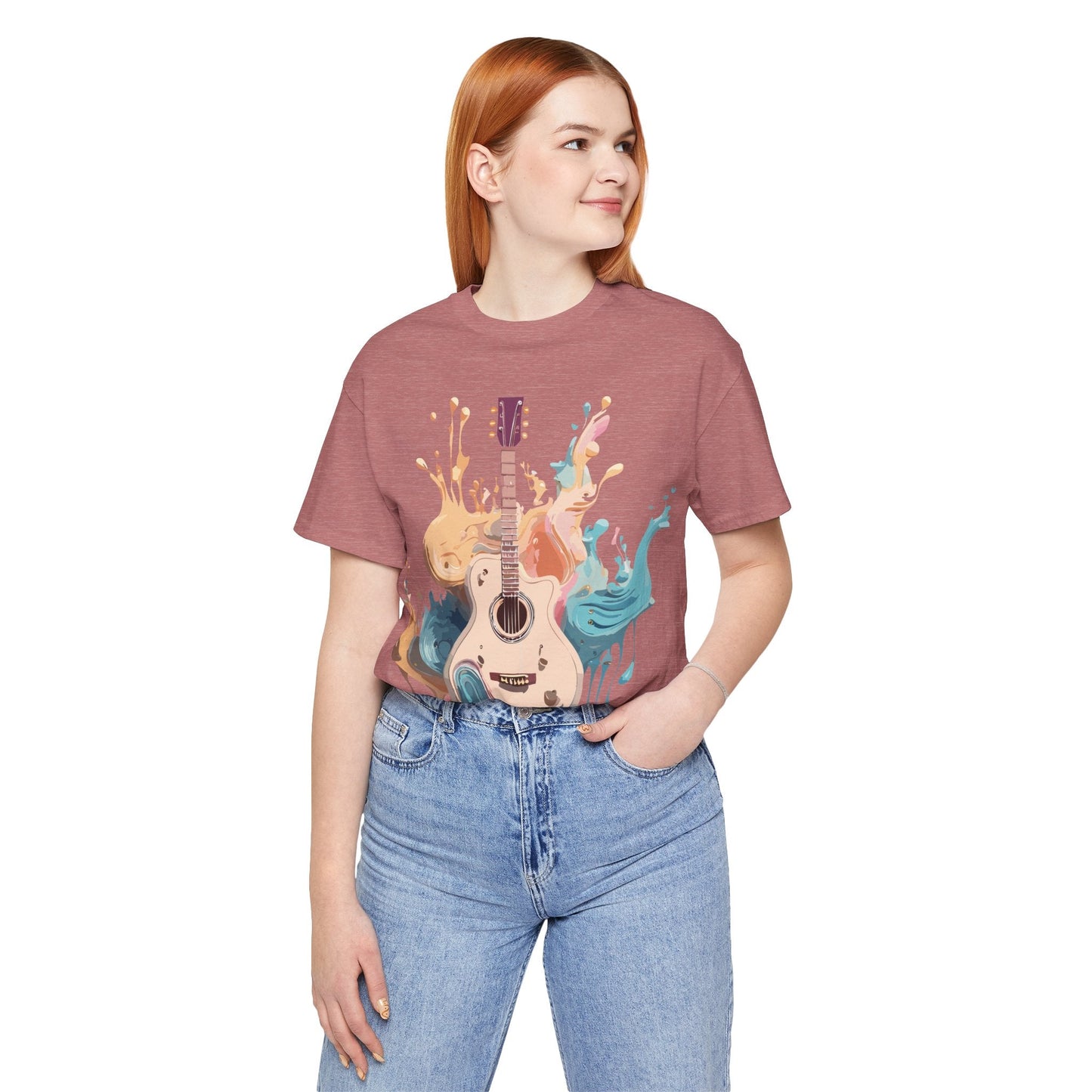 Adelpha Music Graphic T Shirt Unisex Jersey Short Sleeve Tee Vintage Inspired Art Tee