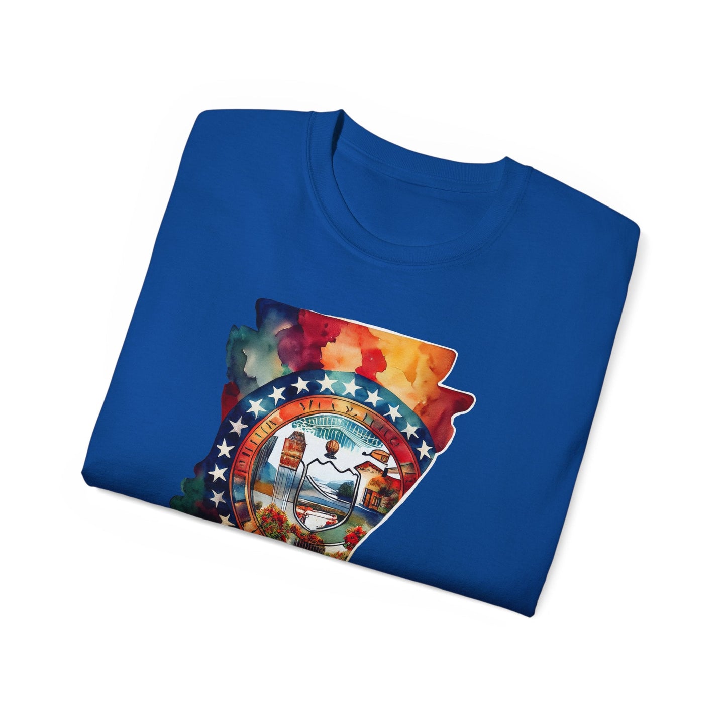 Arkansas Graphic Unisex Cotton T‑Shirt 1