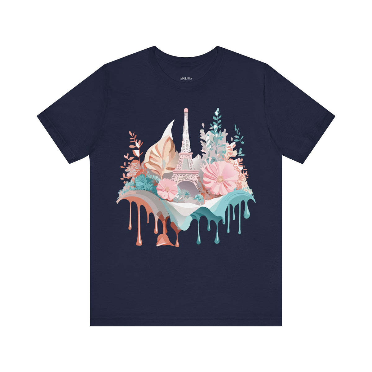 Unisex Cotton Bella+Canvas Tee with Paris
