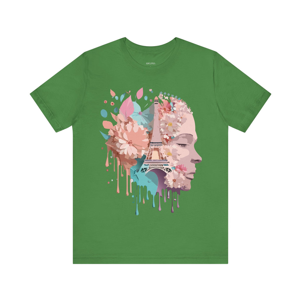 Unisex Cotton Bella+Canvas Tee with Paris